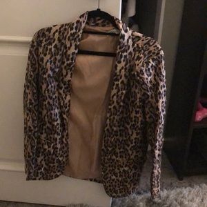 Forever 21 Cheetah Blazer